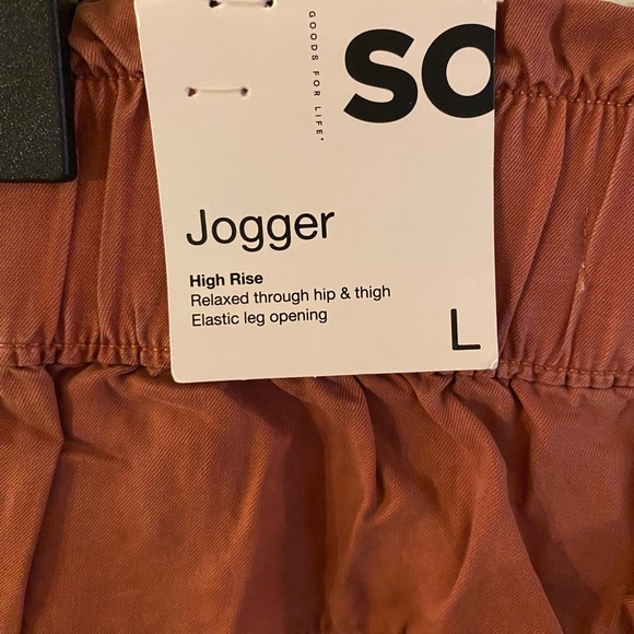 SO Mauve Paperbag Jogger Pants - Picture 3 of 5